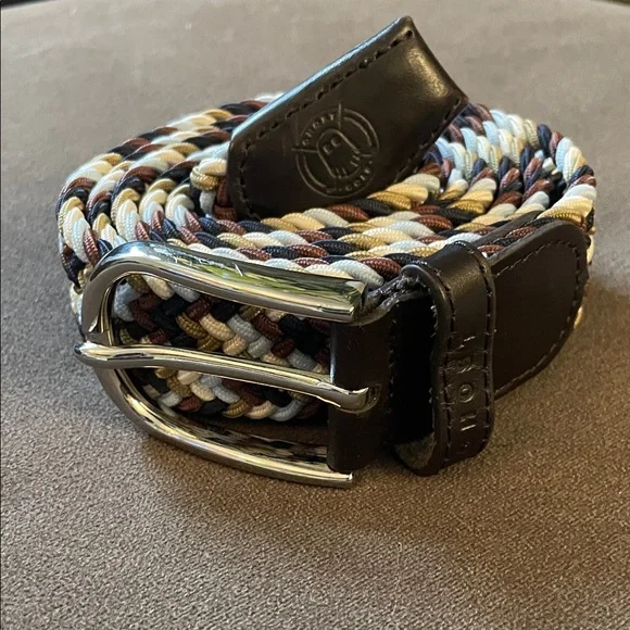 Ghost Golf PATRICK Mens Braided Stretch Belt Sizes 42/44/46 - Picture 2 of 5